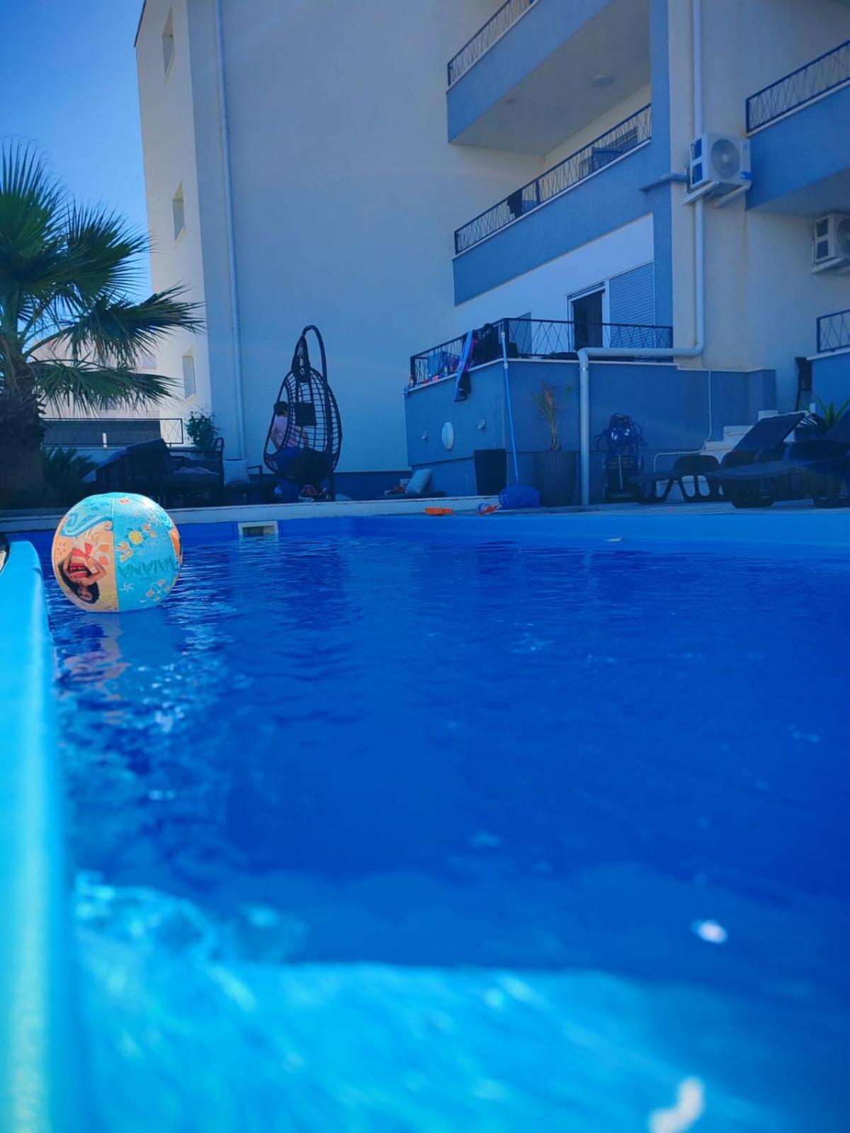 Apartmani Anastasia With Pool, Novalja Zewnętrze zdjęcie